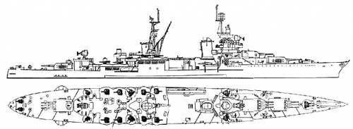 USS CA-27 Chester