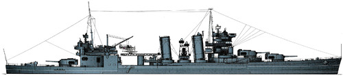 USS CA-34 Astoria [Heavy Cruiser] (1941)