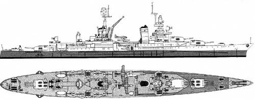 USS CA-35 Indianapolis