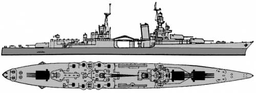 USS CA-35 Indianapolis (Cruiser)