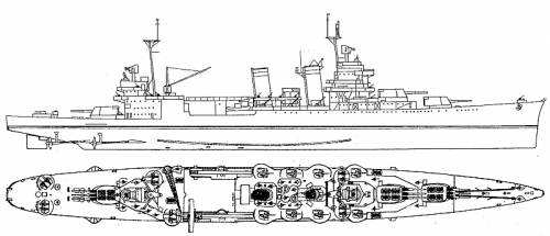USS CA-38 San Farncisco (1945)