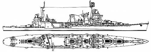 USS CA-38 San Francisco (1944)