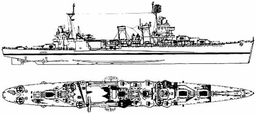 USS CA-38 San Francisco (1944)