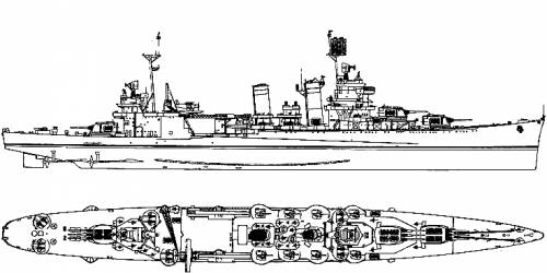 USS CA-38 San Francisco (1945)