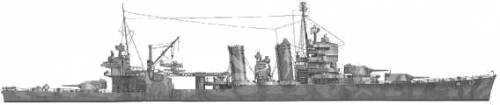 USS CA-44 Vincennce (1942)