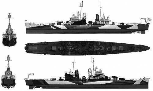 USS CA-68 Baltimore (1944)