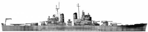 USS CA-68 Baltimore (1945)