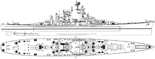 USS CB-1 Alaska (Battlecruiser) (1945)