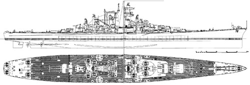 USS CB-2 Guam (Battlecruiser) (1944)