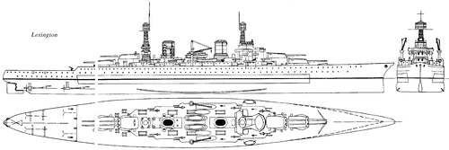 USS CC-1 Lexington (Battlecruiser)