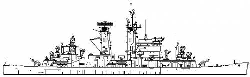 USS CG-10 Albany  CA-123