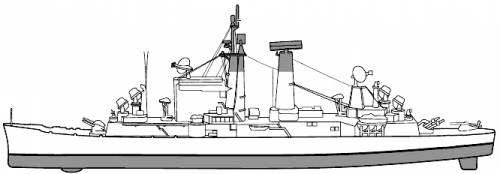 USS CG-11 Chicago (Missle Cruiser)
