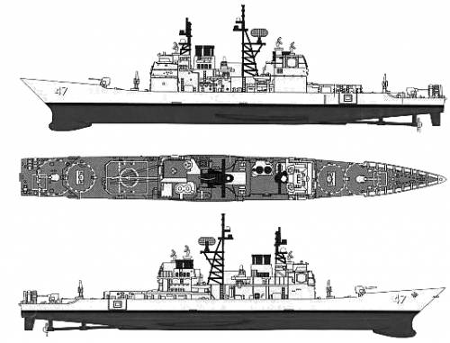 USS CG-47 Ticonderoga (Cruiser)