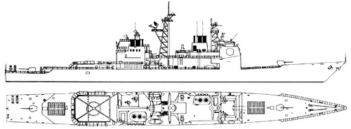 USS CG-52 Bunker Hill (Missile Cruiser)