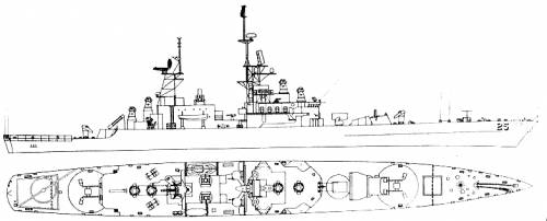 USS CGN-25 Bainbridge (Cruiser)