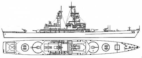 USS CGN-39 Texas
