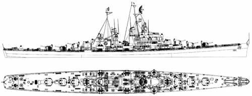 USS CL-120 Spokane (Light Cruiser)