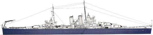 USS CL-45 Wichita [Light Cruiser] (1943)