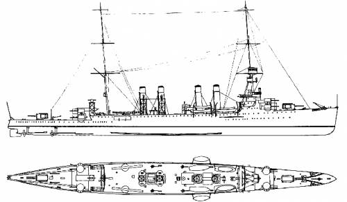 USS CL-4 Omaha (1923)