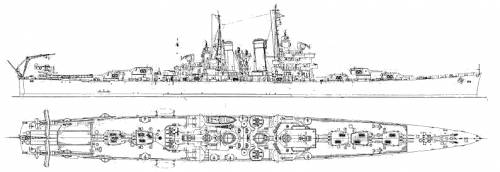 USS CL-50 Helena