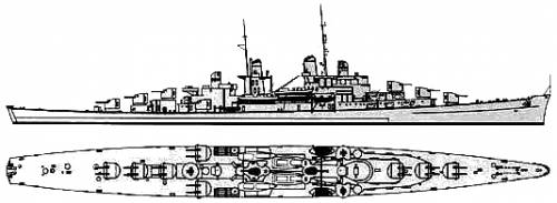 USS CL-51 Atlanta
