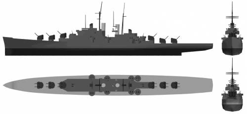 USS CL-51 Atlanta (1944)