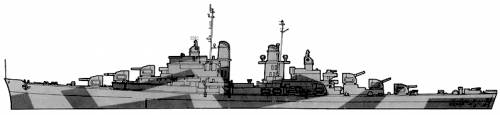 USS CL-53 San Diego