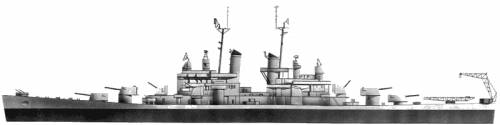 USS CL-55 Cleveland (1942)