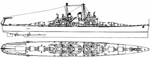 USS CL-55 Cleveland (1943)