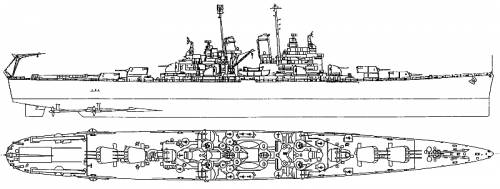 USS CL-55 Cleveland (1944)