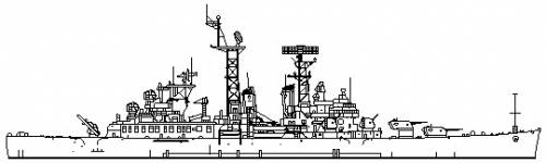 USS CLG-3 Galveston