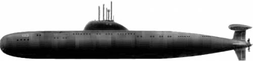 USSR SSN Victor III Class
