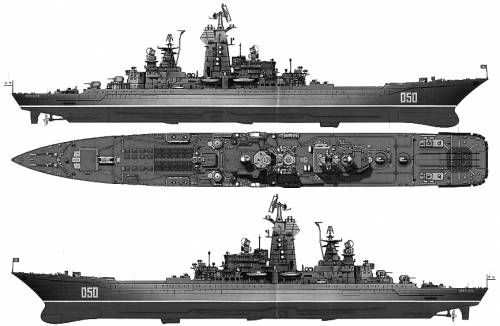 USSR Ushakow (Missile Cruiser)