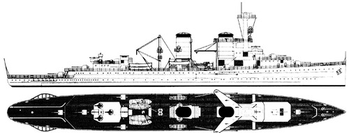 Hr.Ms. Java 1938 (Light Cruiser)
