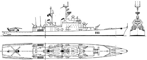 RN Caio Duilio C554 1985 (Cruiser )