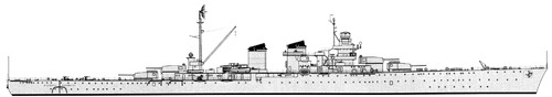 RN Giuseppe Garibaldi 1952 [Light Cruiser]