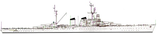 RN Luigi di Savoia Duca degli Abruzzi 1956 [Light Cruiser]