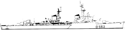 RN San Giorgio 1958 [ex Pompeo Magno Light Cruiser]