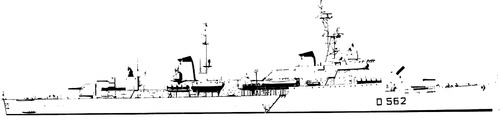 RN San Marco 1974 [ex Giulio Germanico Light Cruiser]