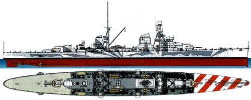 RN Trento 1942 (Heavy Cruiser)