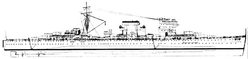 SNS Canarias 1944 [Heavy Cruiser]