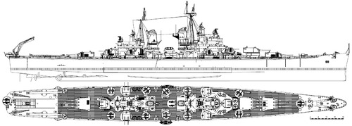 USS CA-68 Baltimore 1945 [Heavy Cruiser]