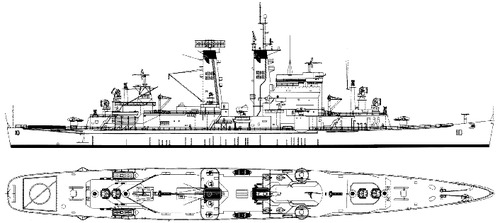 USS CG-10 Albany [Heavy Cruiser]