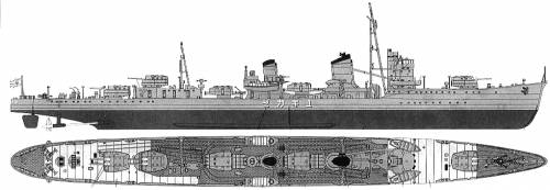 IJN Yukikaze (Destroyer)
