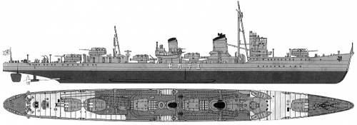 IJN Yukikaze (Destroyer) (1940)