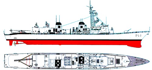 JMSDF Murasame DDG-101 (Destroyer)
