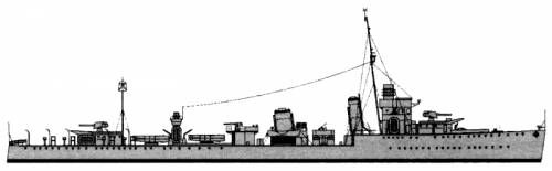 HMS Broke (Destroyer) (1942)