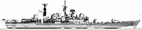 HMS Edinburgh D-97 (Destroyer Type 42)