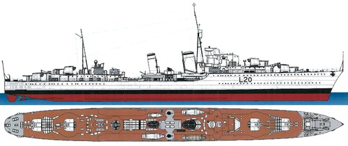HMS Gurkha L20 [Destroyer]