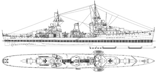 USS DD-356 Porter 1940 [Destroyer]